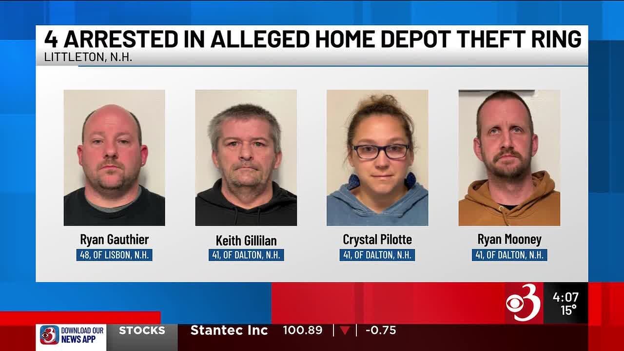 4 arrested in alleged Home Depot theft ring in Littleton - YouTube