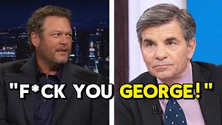 Blake Shelton STORMS OFF Good Morning America After Heated Exchange With George Stephanopoulos