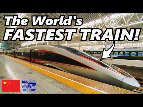 China's 400km/h ULTRA high-speed train with LIE-FLAT Suites!