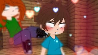 ||I've got my eyes on you 🤍💙||#minecraft #steve #herobrine #alexbrine #zombieland #popular #шип