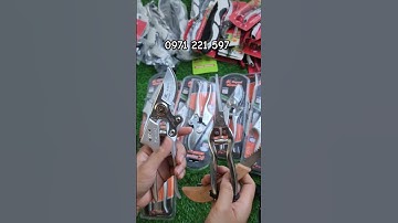 Bộ kéo cắt cành Kapusi sk5 japan chính hãng, tặng kèm kéo tỉa và cưa lọng