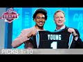 Picks 1-10: Multiple Quarterbacks & Trades! | 2023 NFL Draft