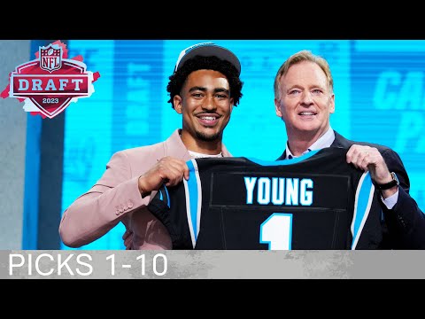 Picks 1-10: Multiple Quarterbacks & Trades! | 2023 NFL Draft