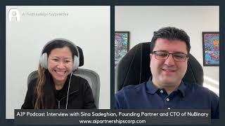 AIP Podcast Episode 45 - Sina Sadeghian, Founding Partner and CTO of NuBinary