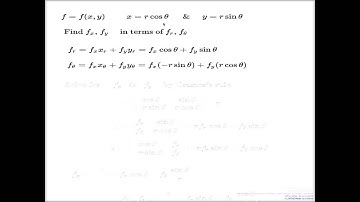 Chain rule and polar coordinates, order I
