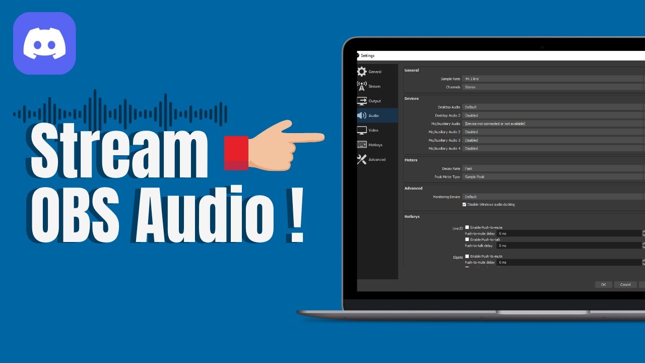 How to Stream OBS with Audio to Discord (2025 Quick Setup) - YouTube