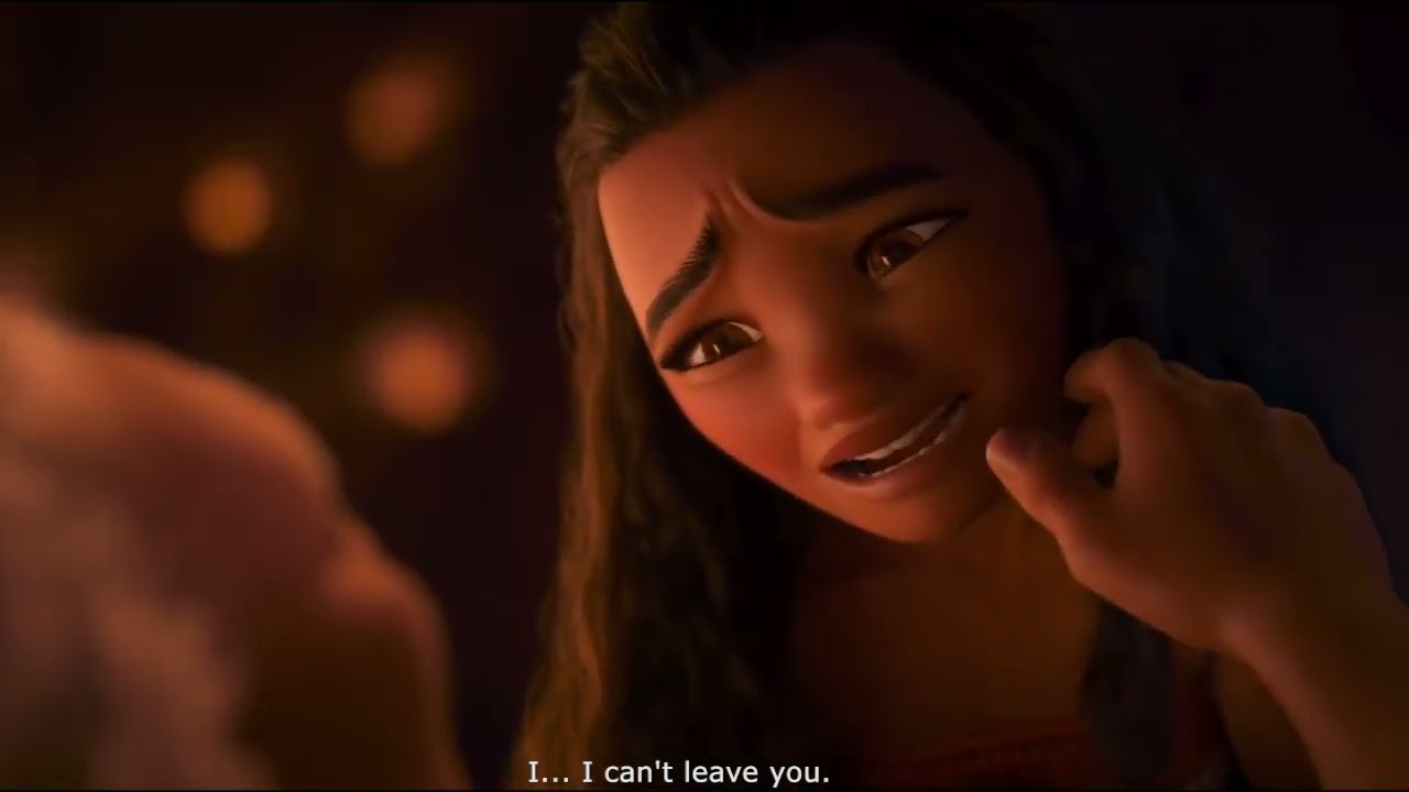 Moana - There is nowhere you could go that I won't be with you