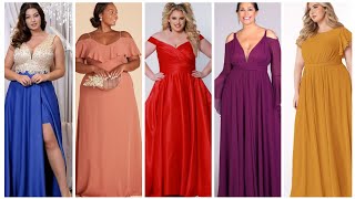 Classy plus size women Evening gowns for Mother of the bride dress||2024