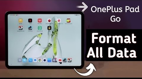 Oneplus Tab Go reset setting, How to format all data 🔒 Oneplus Tab Go