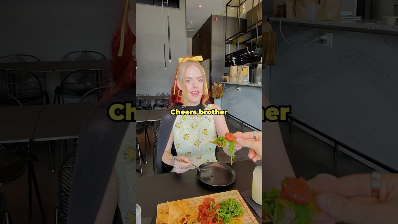 Taking my sister to a restaurant with no customers