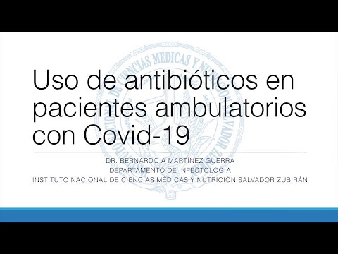 Vídeo: Azitromicina: Efectos Secundarios, Dosis, COVID-19 (en Estudio)