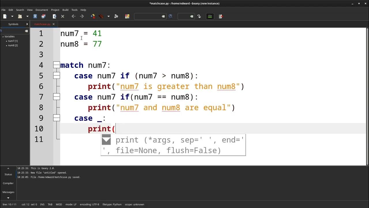 Python Switch Case Statement - YouTube