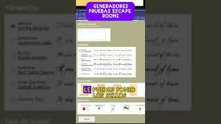 Generador de cartas antiguas para Escape Room educativo 📜