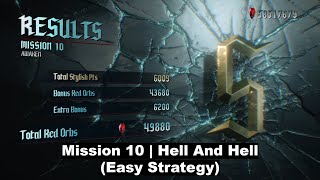 【Devil May Cry 5】Mission 10 | Hell And Hell | S-Rank (Easy Strategy)