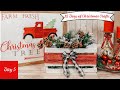 Dollar Tree DIY Holiday Paint Stick Basket | 12 Days of Christmas Crafts