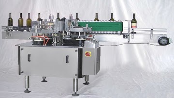 Round bottles wet glue labeling machines automatic cold paste labeller Machine d