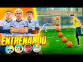 ESPAÑA VS LATAM ⚽🛑 ENTRENANDO A DONATO, PELCANGER Y JEANKI PARA EL PARTIDAZO DE YOUTUBERS 4 !