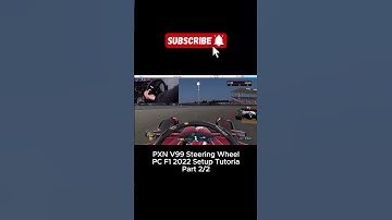 Part 2/2 PXN V99 Gaming Steering Wheel & PC F1 2022 Setup Tutorial. #pxn