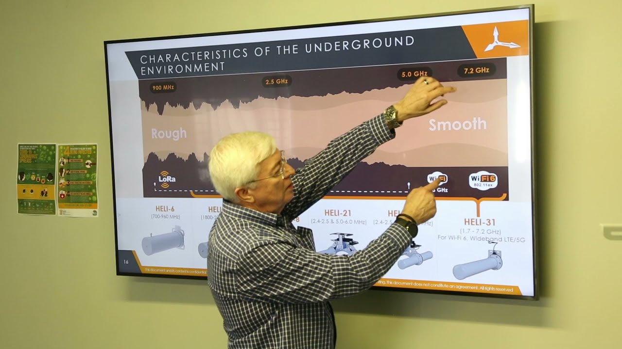 How does a tunnel's surface influence underground communications?