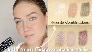 My FAVORITE Bobbi Brown Longwear Cream Shadow Stick Combinations & Full Collection Swatches