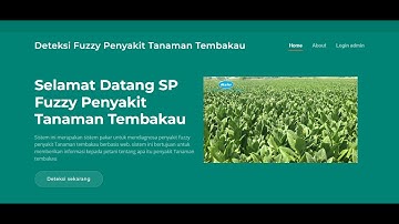 ✨ 𝐒𝐢𝐬𝐭𝐞𝐦 𝐏𝐚𝐤𝐚𝐫 𝐃𝐞𝐭𝐞𝐤𝐬𝐢 𝐏𝐞𝐧𝐲𝐚𝐤𝐢𝐭 𝐓𝐚𝐧𝐚𝐦𝐚𝐧 𝐓𝐞𝐦𝐛𝐚𝐤𝐚𝐮 – 𝐌𝐞𝐭𝐨𝐝𝐞 𝐅𝐮𝐳𝐳𝐲 𝐌𝐚𝐦𝐝𝐚𝐧𝐢 ✨