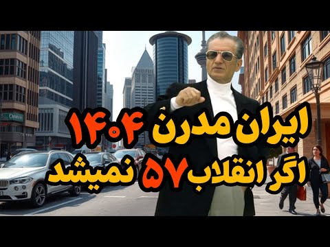 ویدویی خیلی عجیب ایران 1404 با حکومت پهلوی از نگاه هوش مصنوعی