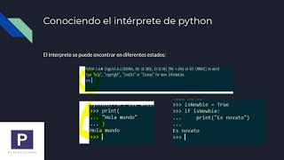 Curso Python 3 | 4-Conociendo al intérprete