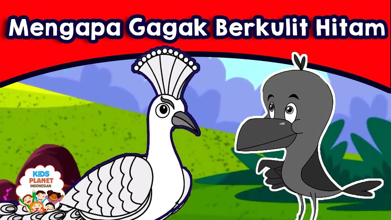 Mengapa Gagak Berkulit Hitam Cerita  Untuk Anak  Anak  