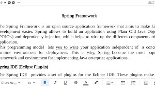 MCS4EB3 Advanced Java Programming : Module 5 - Spring Framework : Part 1 - Introduction