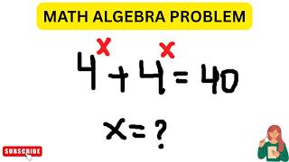 Most people solve this wrong | Exponential equations