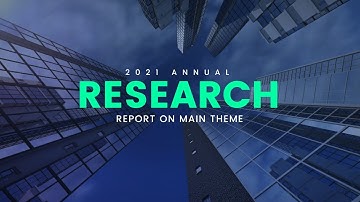 Free Research Report Video Template (Customizable) - FlexClip