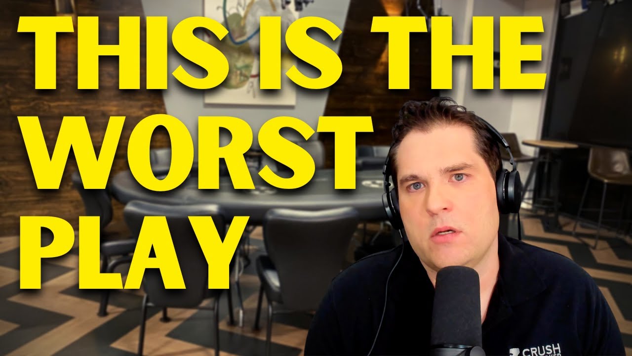 Avoid Making one of the WORST PLAYS in Poker
