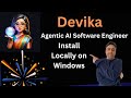 Install devika locally on windows  agentic ai software engineer