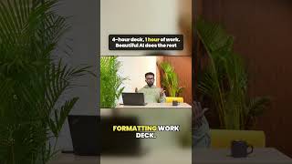 Your 4-hour deck is 1 hour of work