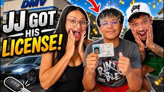 JJ Officially Got His Driver's License! 😭❤️