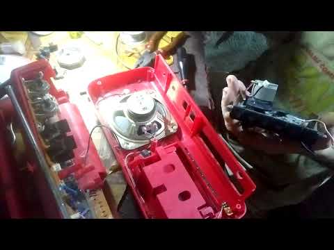 اصلاح عيب الصوت الواطى فى راديو وكاسيت سانيو