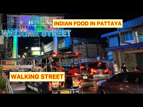 Walking Street Pattaya 2022 | Indian Cuisine Restaurant in Pattaya |Hot Chocolate in Sea shore