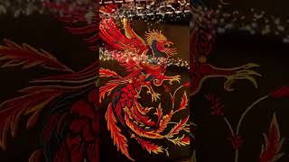 Colorful Phoenix #fashion #embroidery #diy