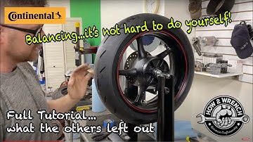Learn how to balance tires like a pro in minutes! Must see first step! BikeMaster Balancer 800-256
