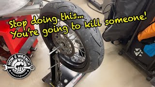 Learn how to balance tires like a pro in minutes! Must see first step! BikeMaster Balancer 800256
