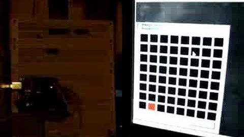 Arduino LED Matrix Serial Control