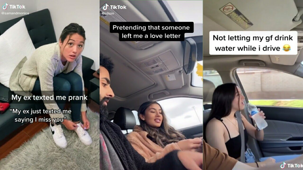 My ex texted me I miss you *Prank on Gf/Bf* and See their Reaction