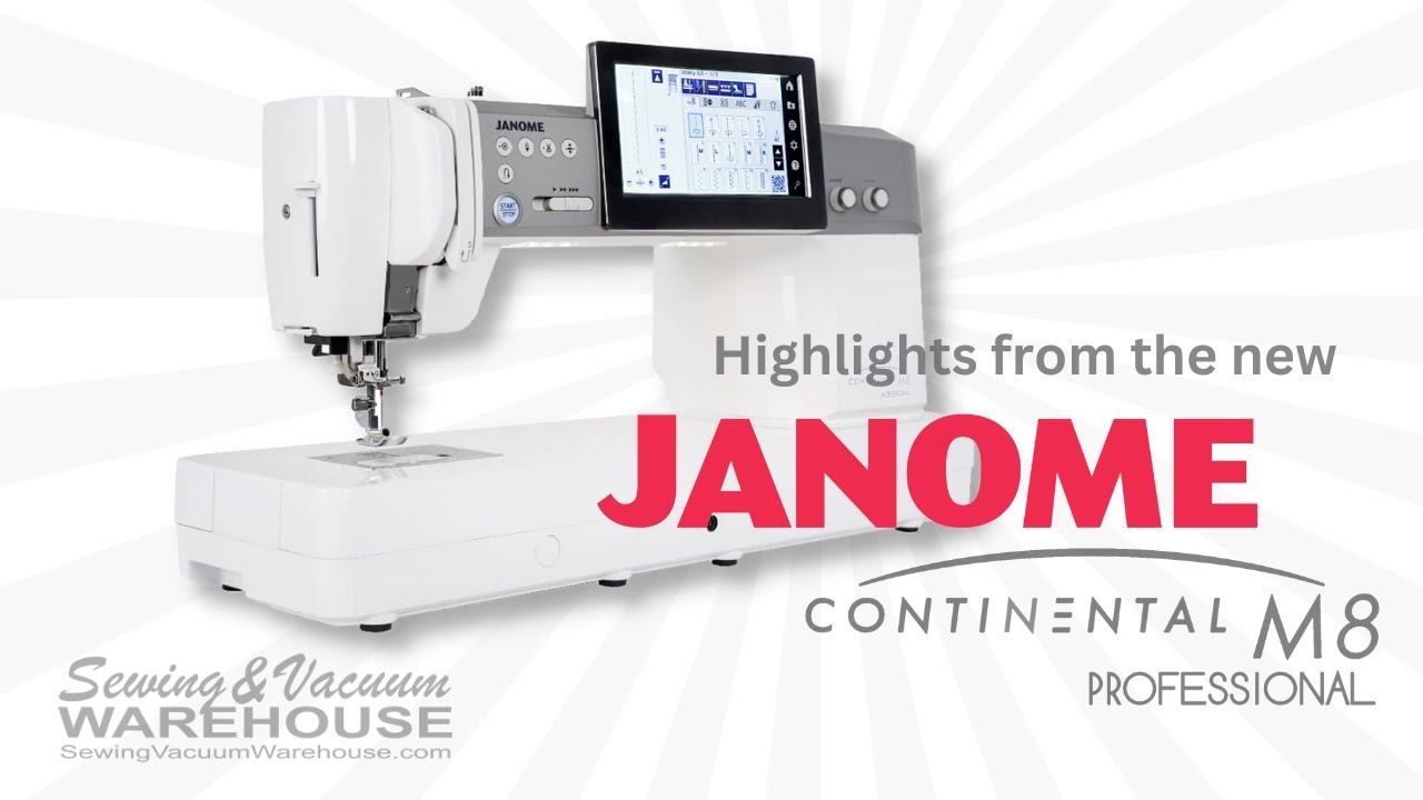 Janome Continental M6 Sewing Machine