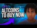 Top 5 altcoins to buy now