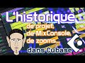 Cubase avec galfi  lhistorique  historique history cubase cubasetutorial console