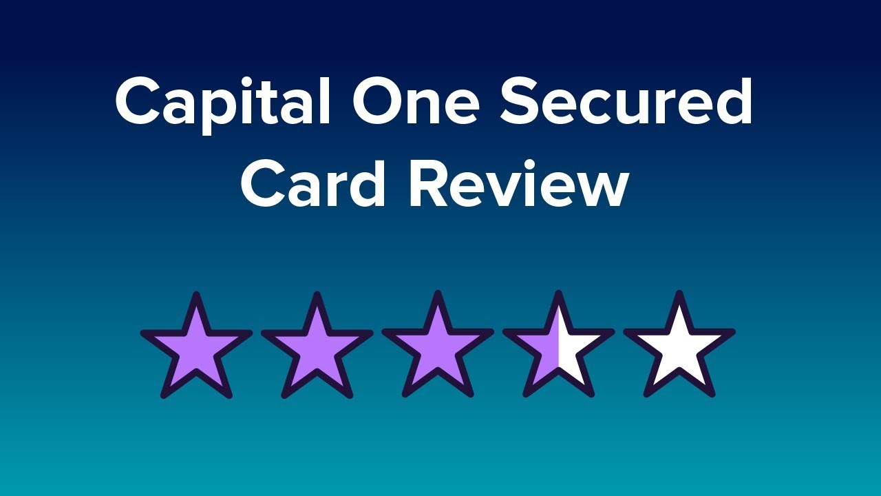 Capital One Secured Credit Card Reviews 8 300 User Ratings