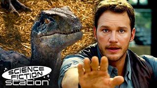 Chris Pratt Trains The Velociraptors Juric World Science Fiction Station