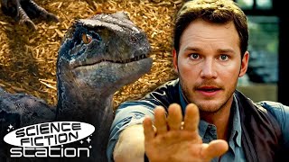 Chris Pratt Trains The Velociraptors | Jurassic World | Science Fiction Station