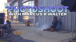 Photoshoot with Marcus B Walter #photoshoot