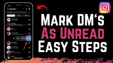 How To Mark DMs As Unread On Instagram !